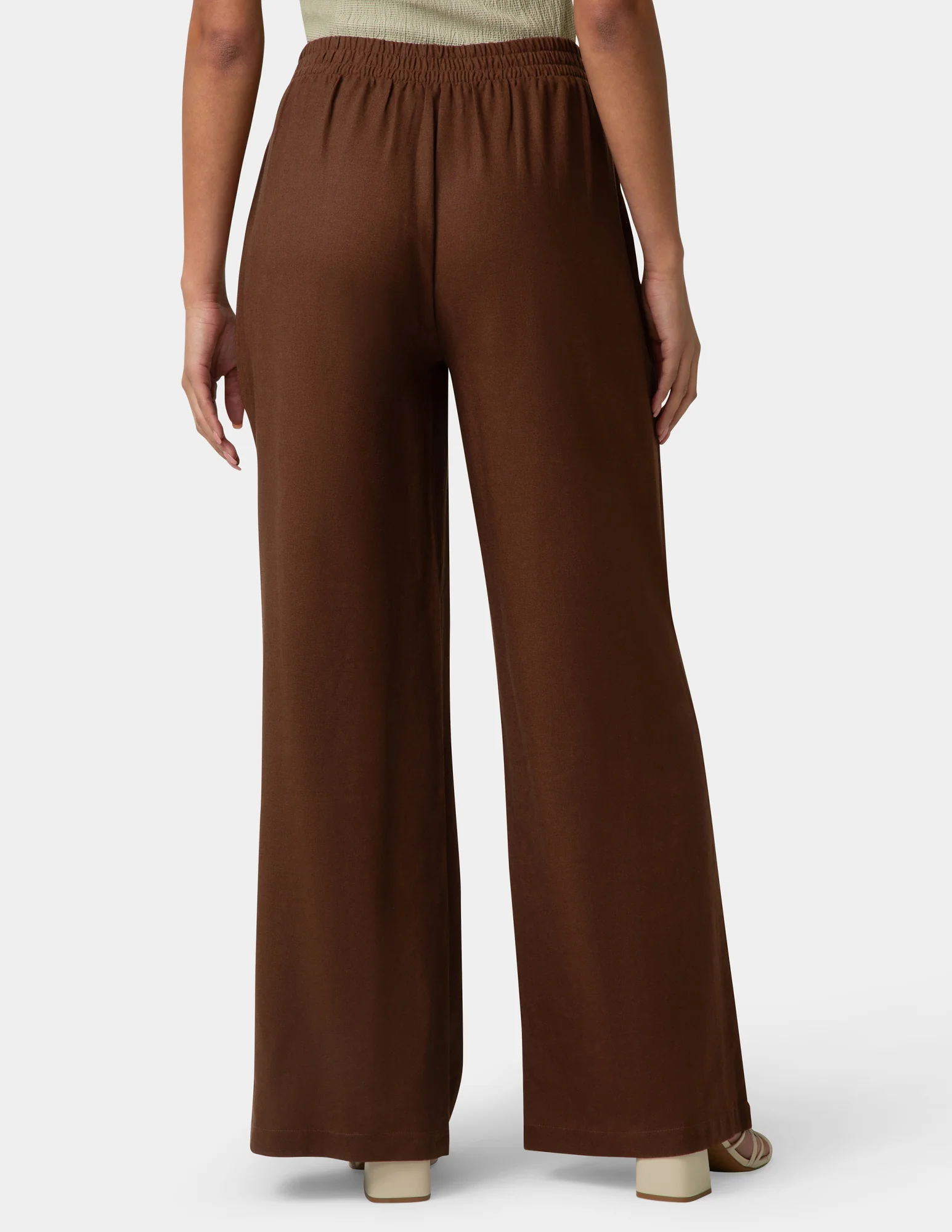 Coastal Linen Palazzo Pant - Image 3