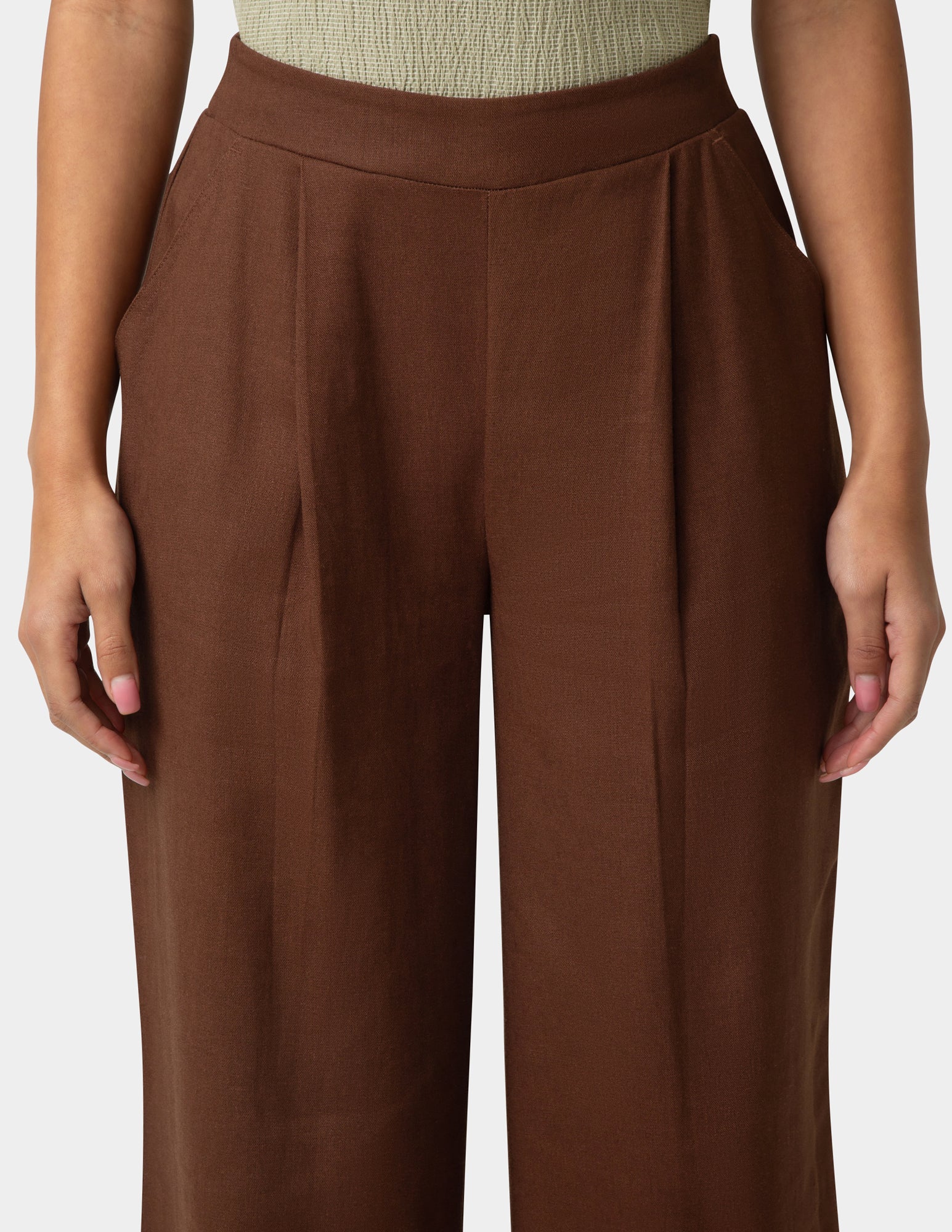 Coastal Linen Palazzo Pant - Image 4