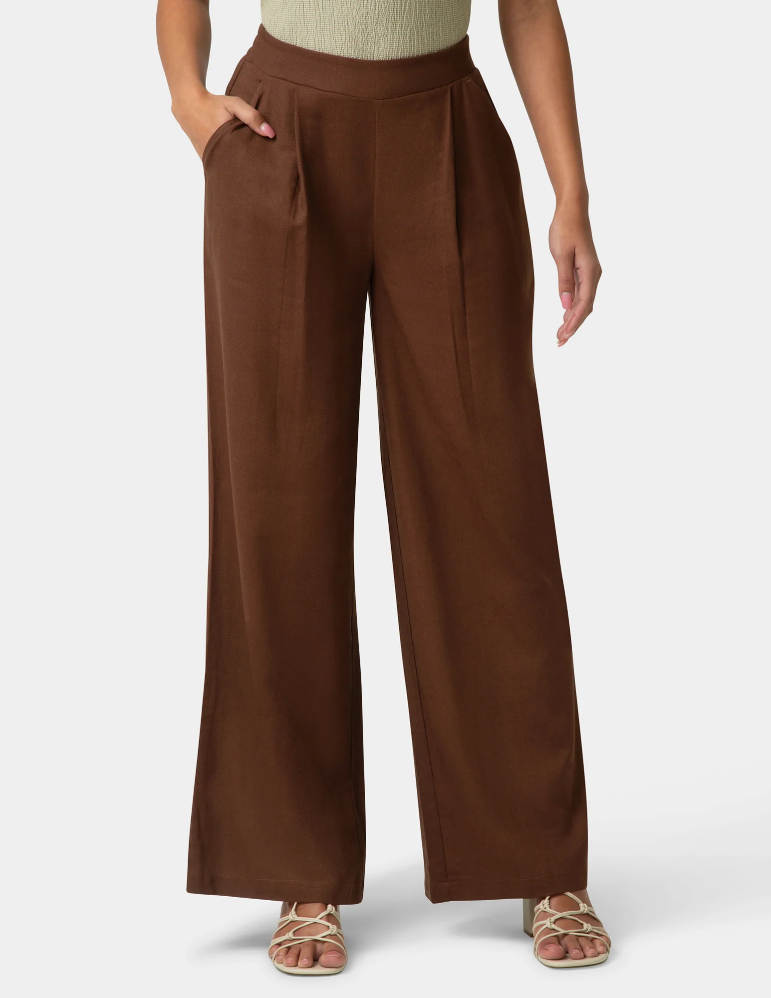 Coastal Linen Palazzo Pant - Image 6