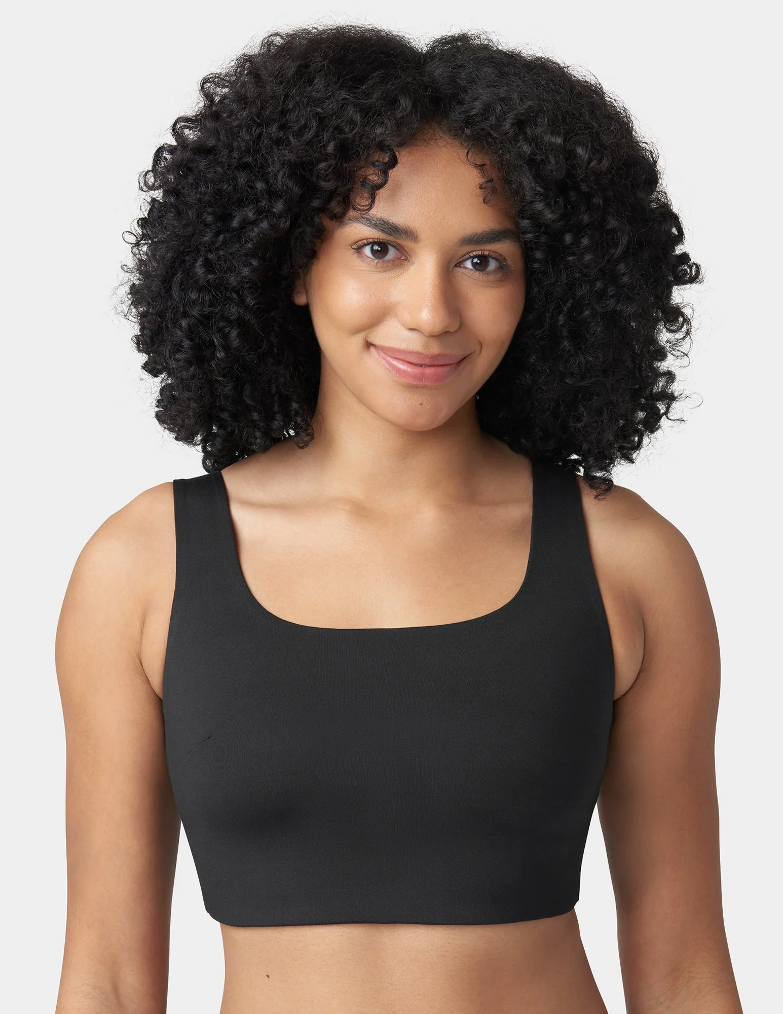 Cropped Full Back Tank Top - Image 5