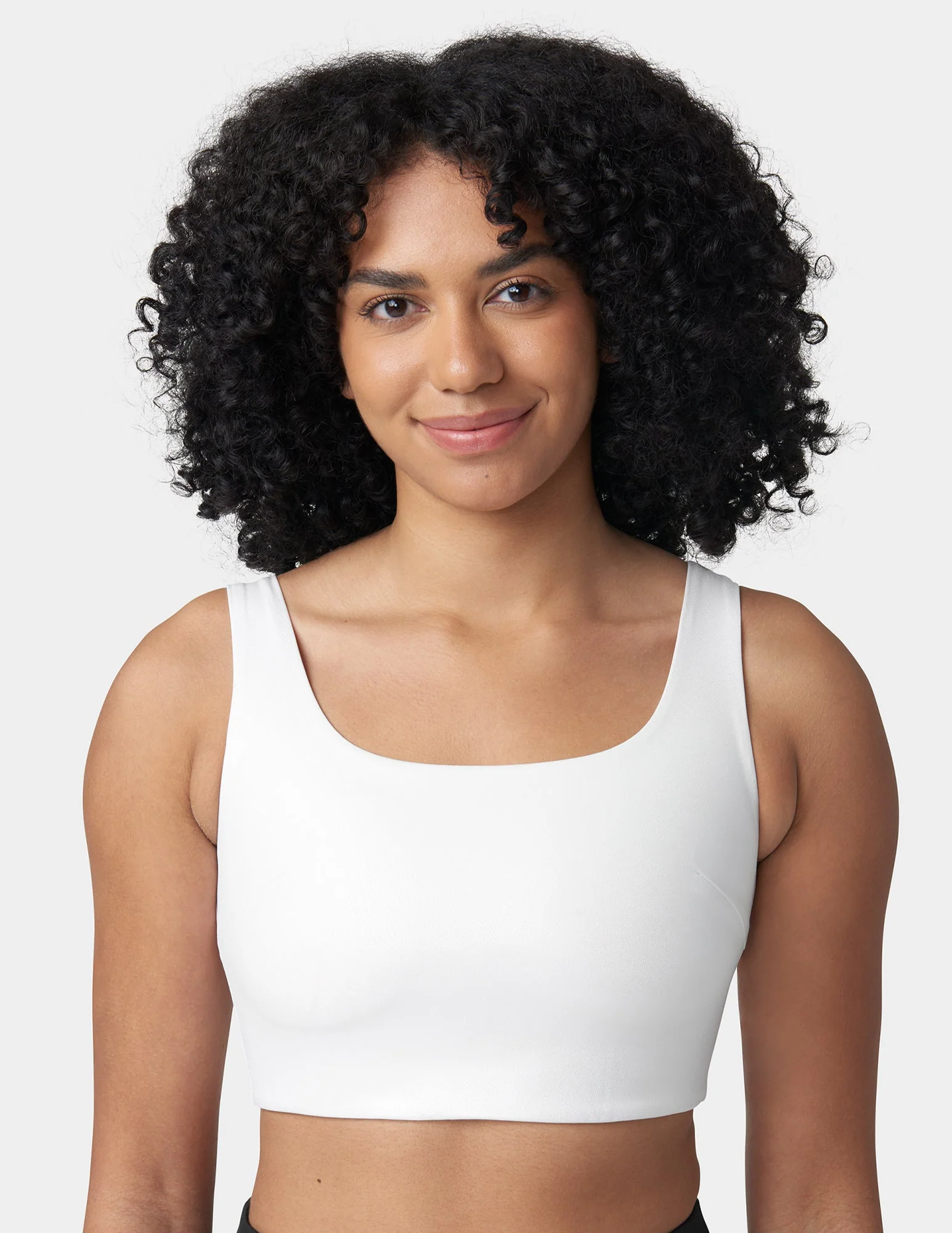 Cropped Full Back Tank Top - Image 5