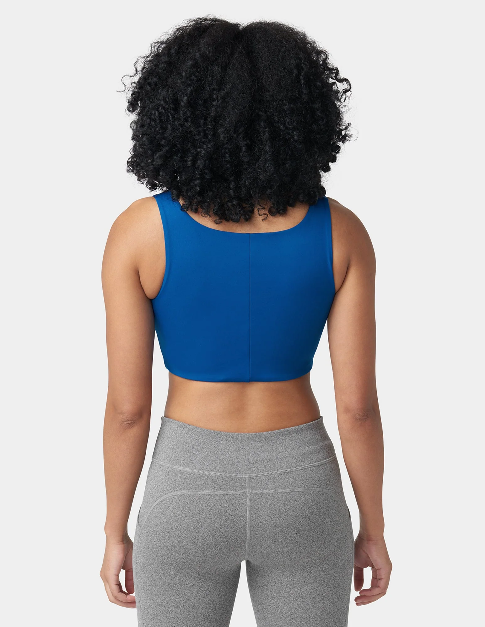 Cropped Full Back Tank Top - Image 3