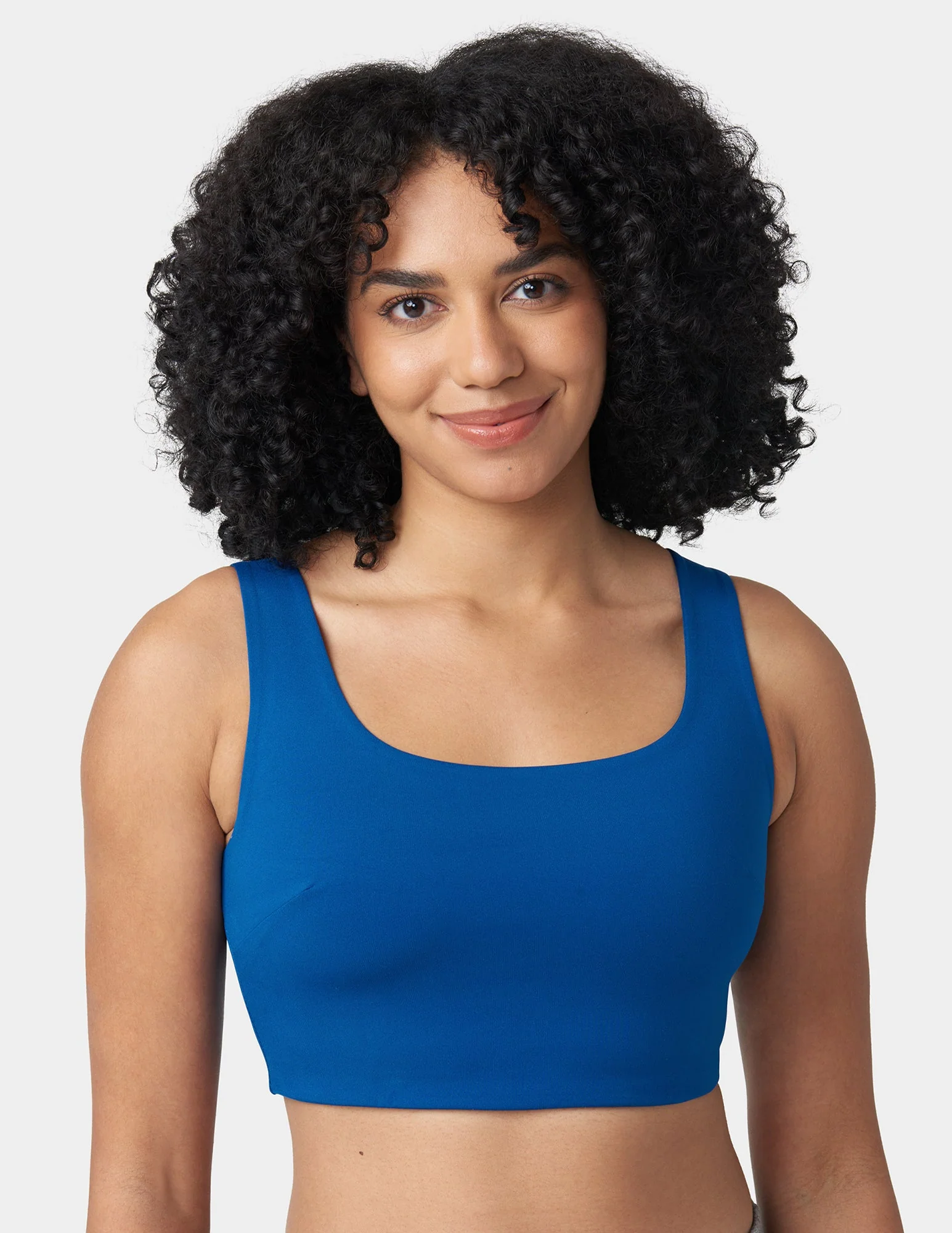 Cropped Full Back Tank Top - Image 5