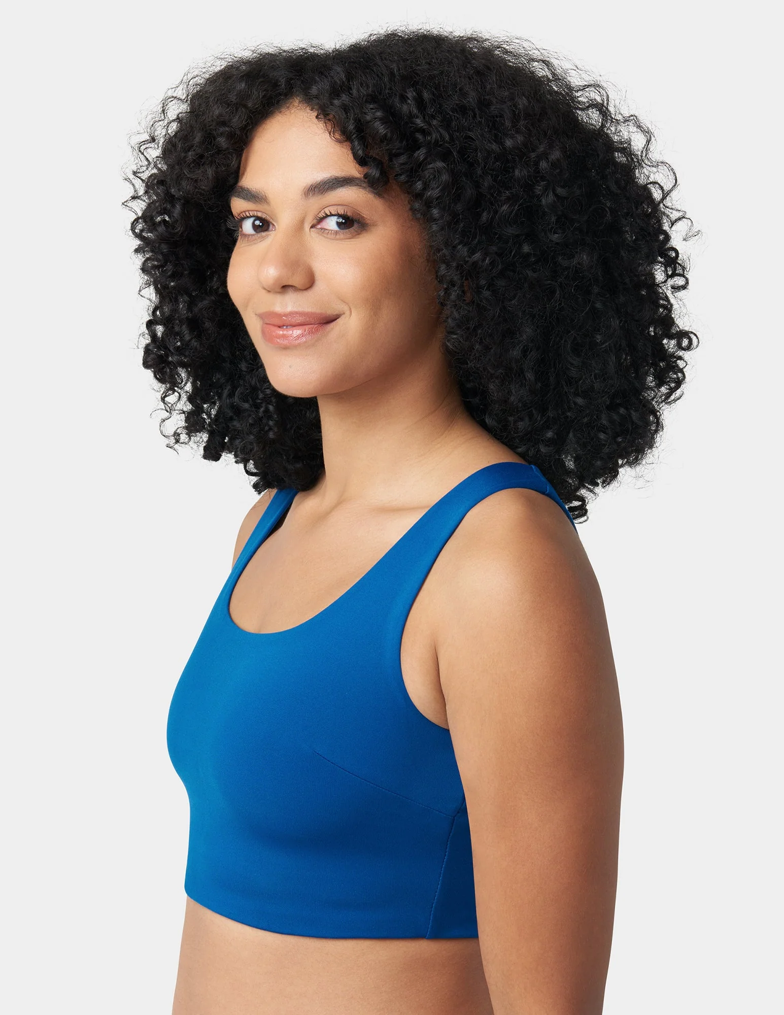 Cropped Full Back Tank Top - Image 6