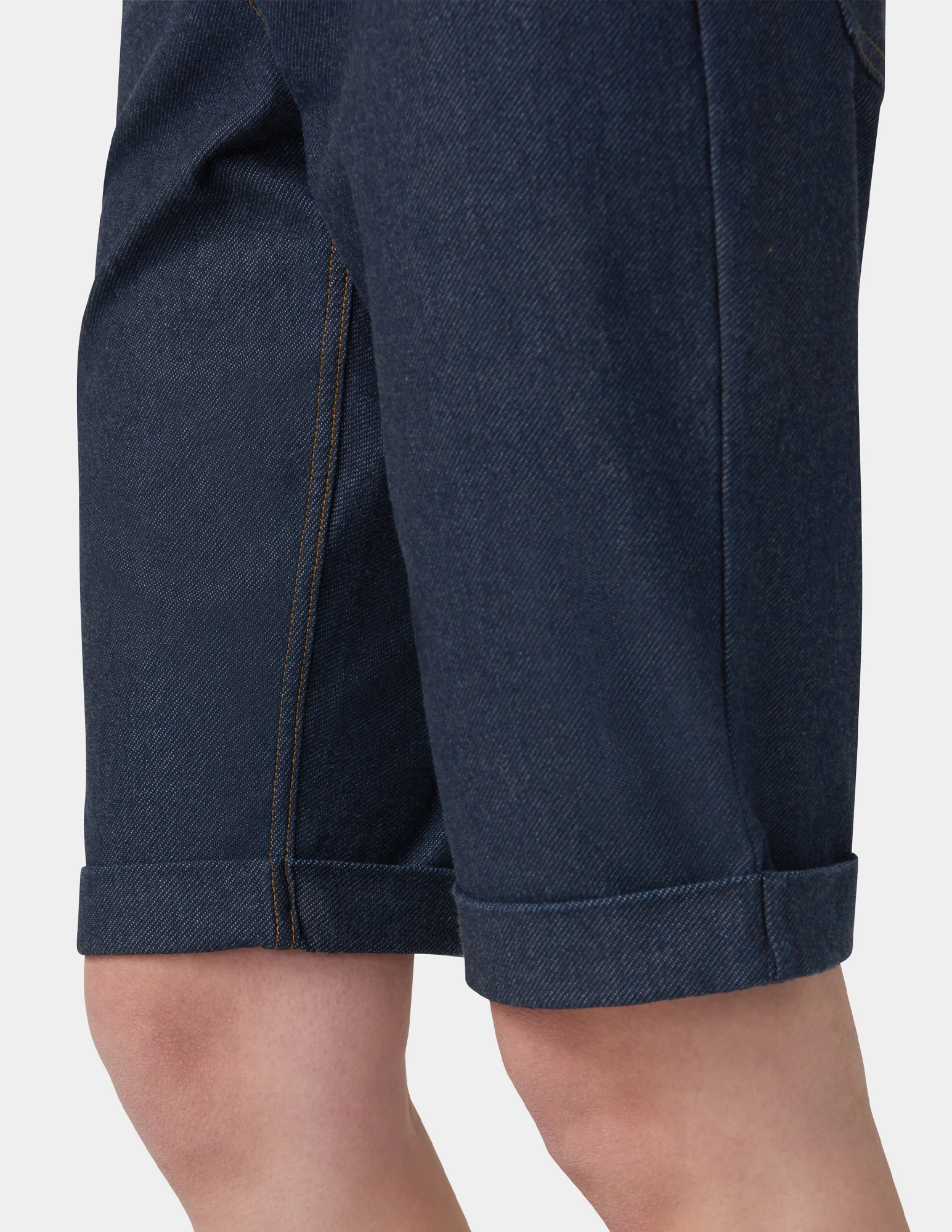 Cuffed Essential Denim Short - Image 4