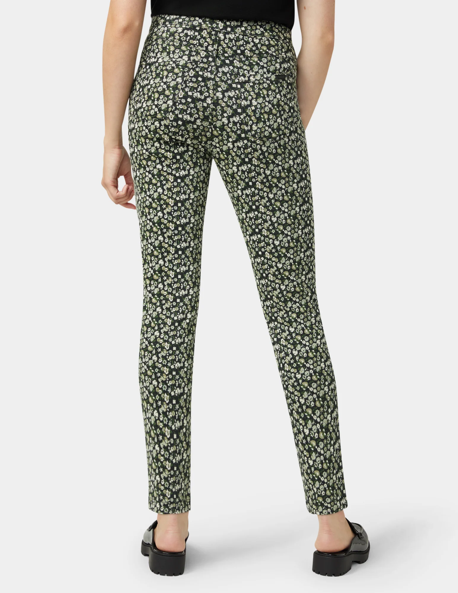 Ditsy Floral Denim Legging - Image 3