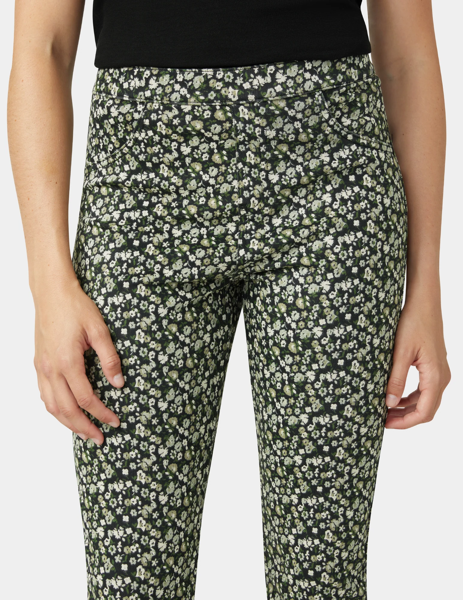 Ditsy Floral Denim Legging - Image 5