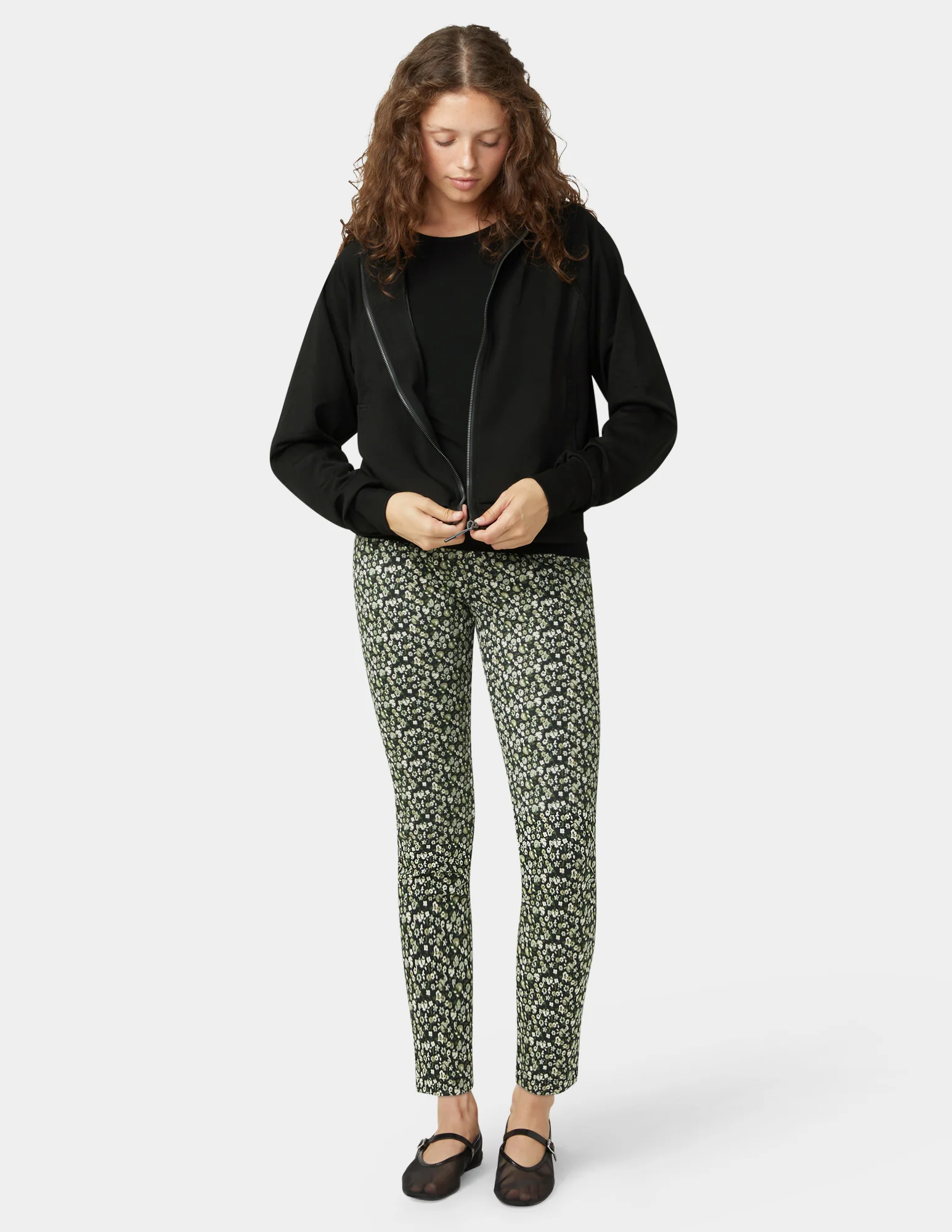Ditsy Floral Denim Legging - Image 7