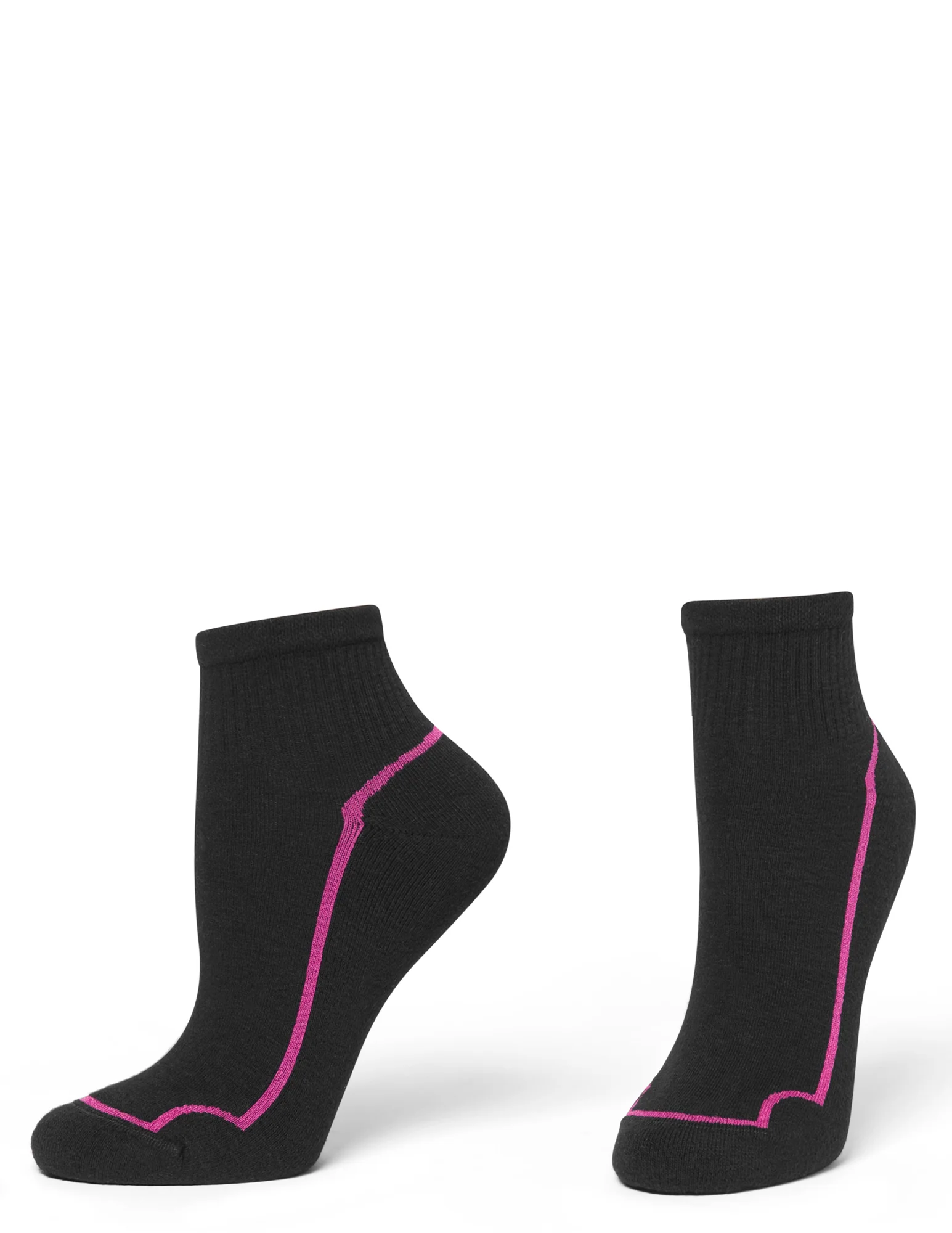 Eco Sport Walking 1/4 Top Sock 2 Pair Pack - Image 4