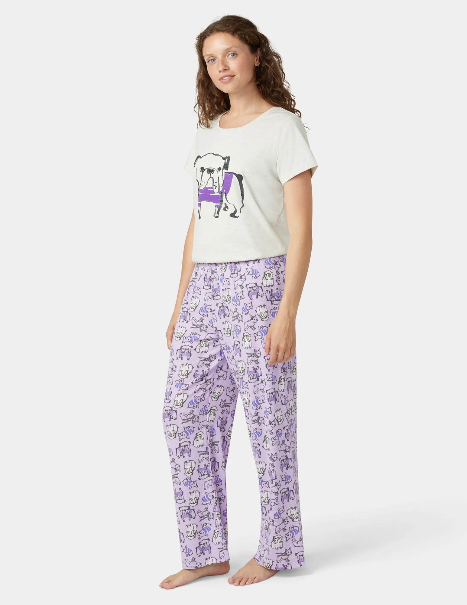 Embellished Short Sleeve PJ Set - Image 5