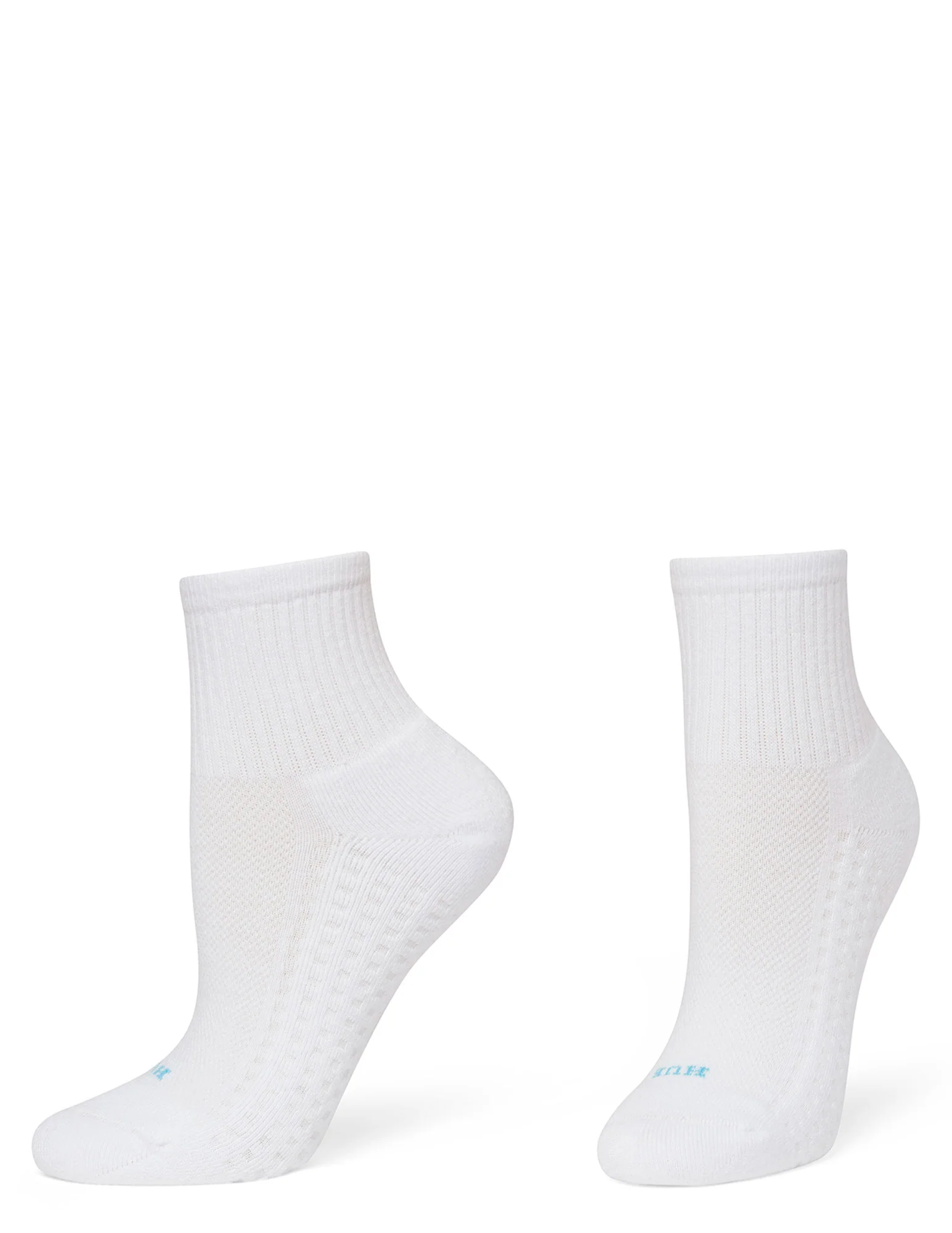 HUE Air Cushion Mini Crew Top Sock 3 Pair Pack - Image 3