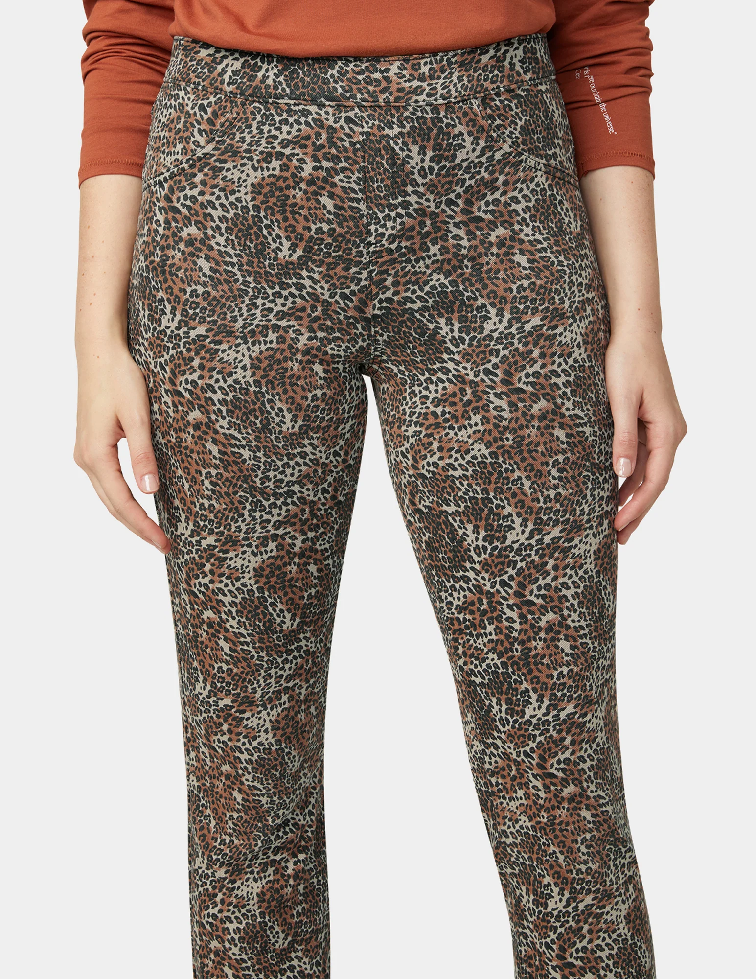 Leopard Denim Baby Bootcut - Image 5