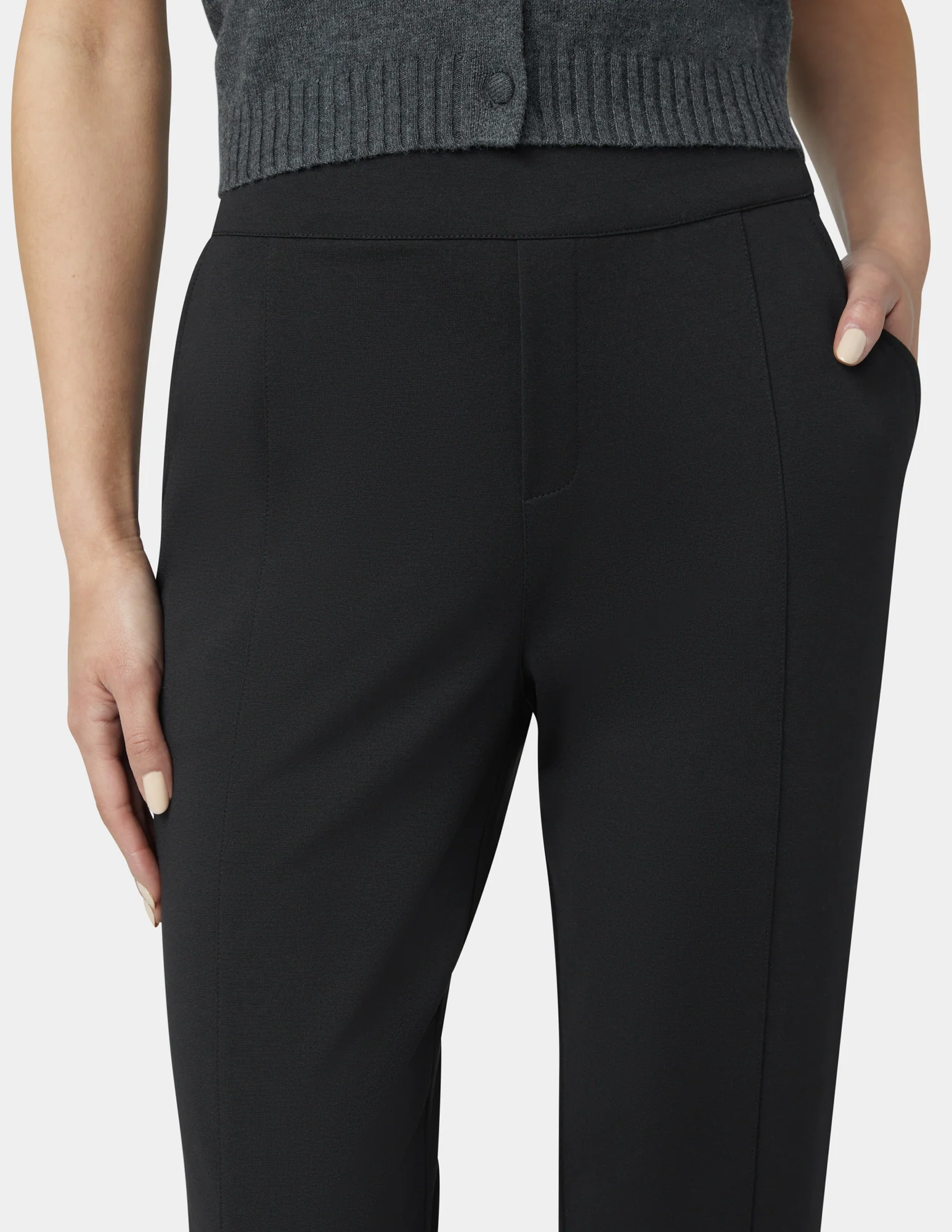 Ponte Pull On Trouser - Image 5