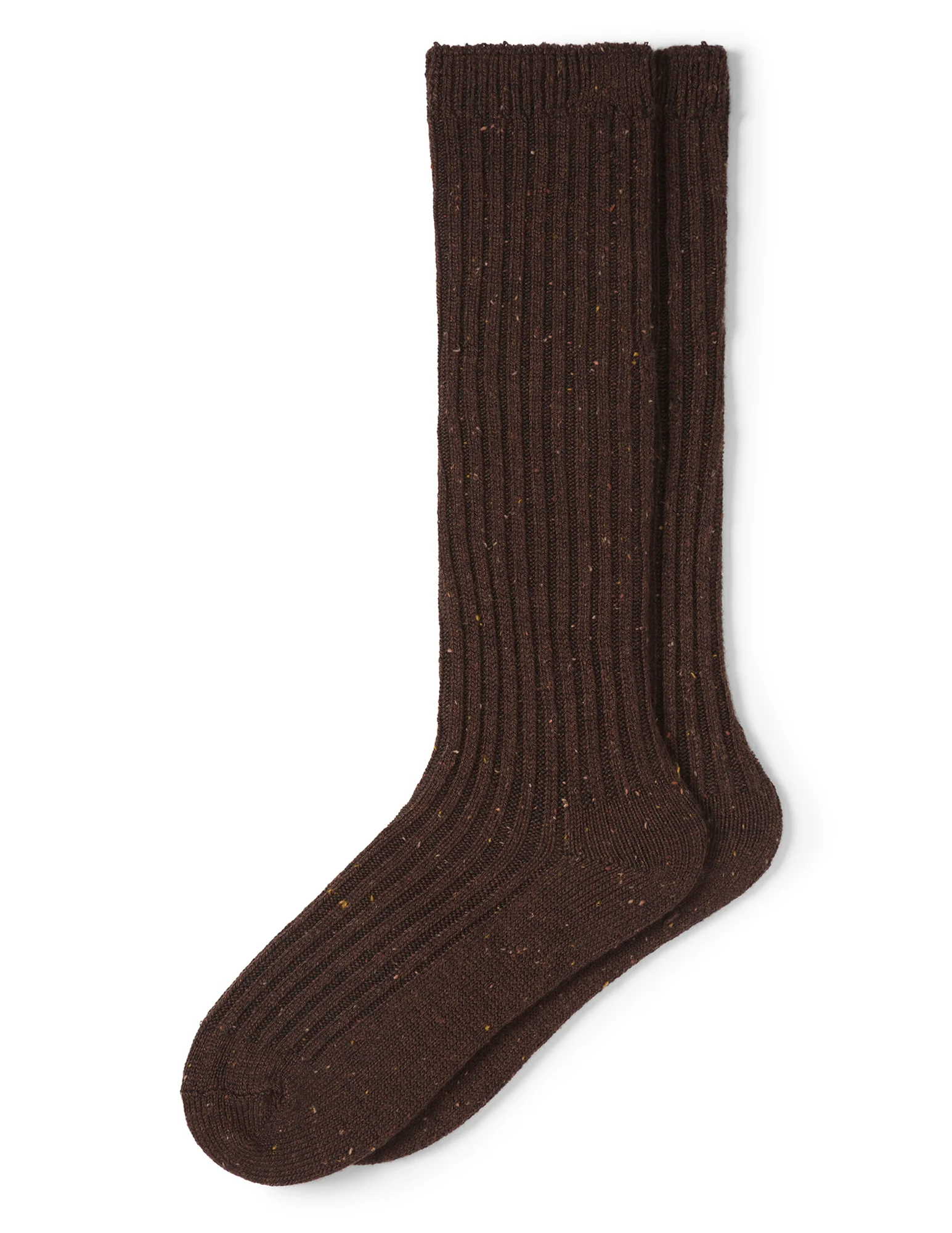 Ribbed Tweed Knee Sock - Image 3