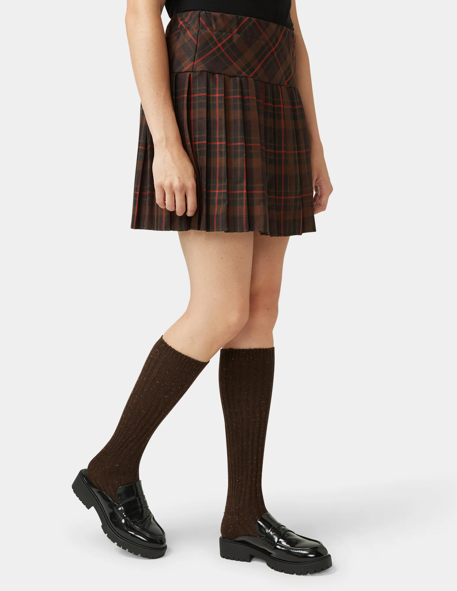 Ribbed Tweed Knee Sock - Image 6