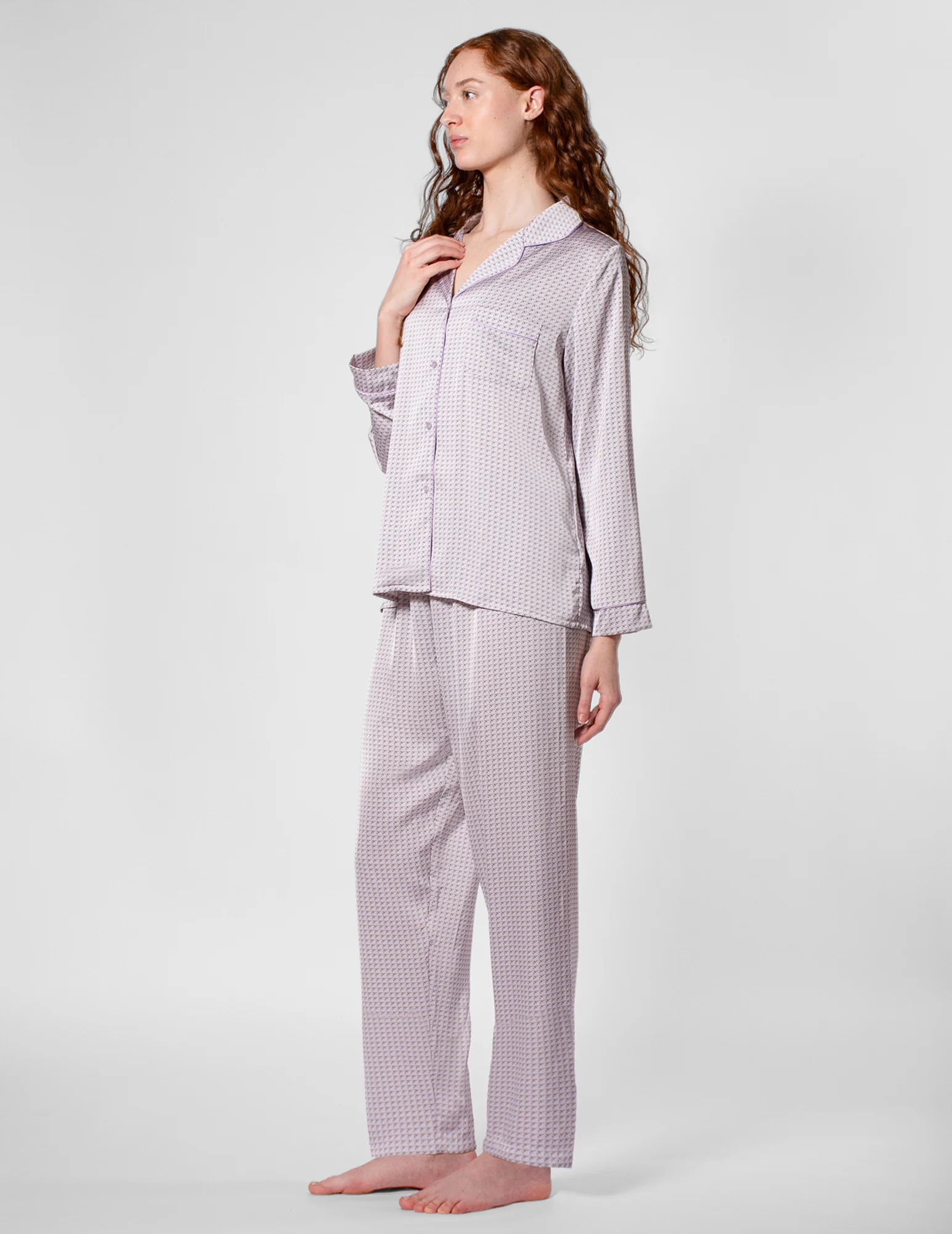 Satin PJ Set - Image 4