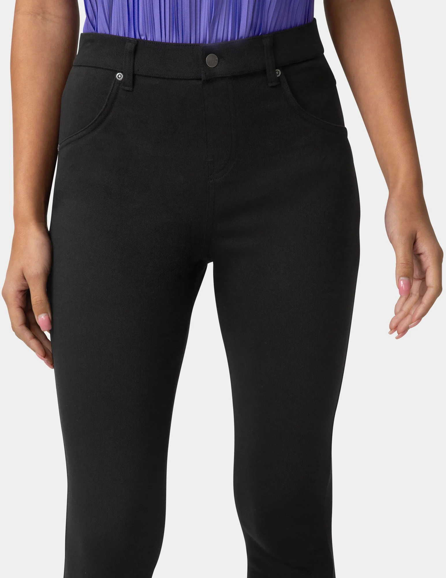 Ultra Soft Denim High Waist Skimmer - Image 5